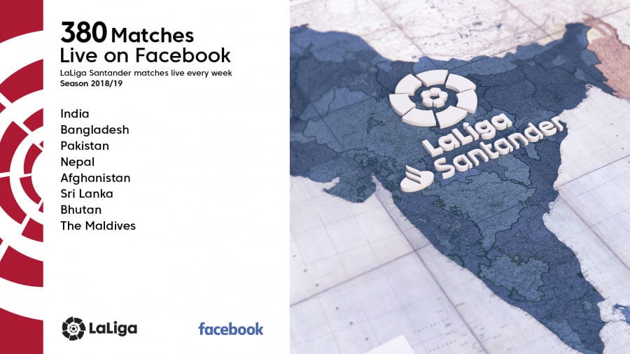LaLiga to be broadcast free on Facebook in India